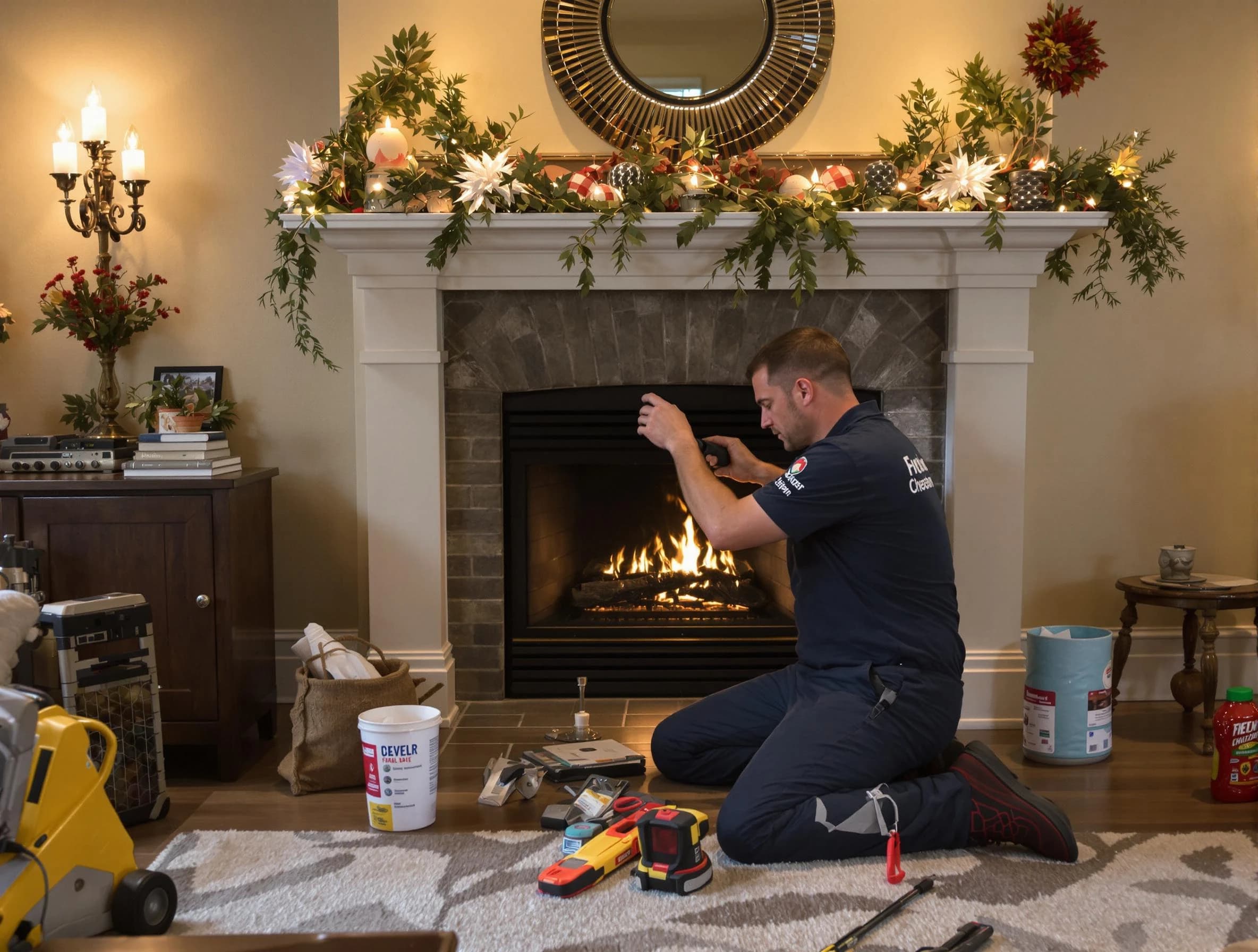 West Point Chimney Sweep offering fireplace maintenance services in West Point, VA