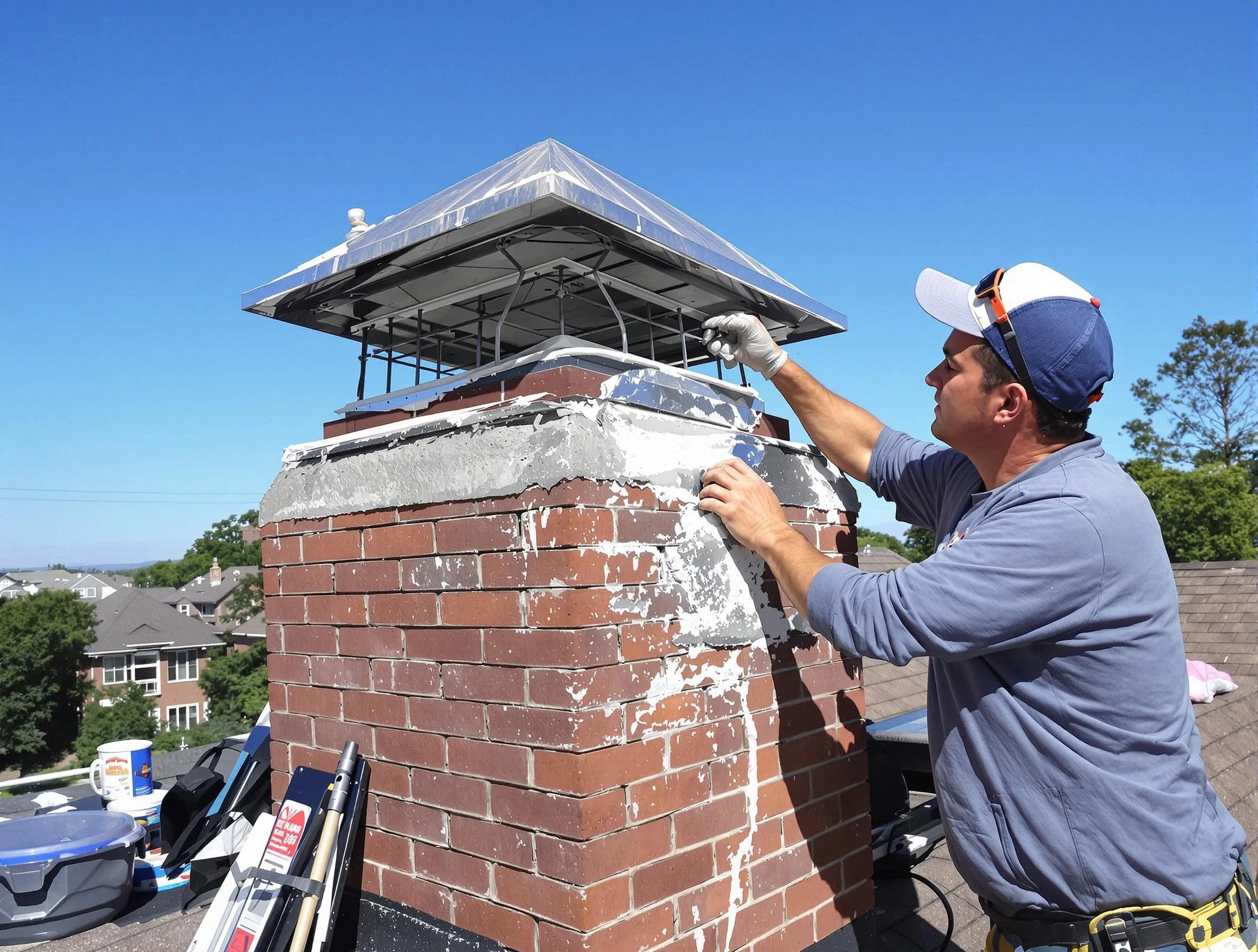 Chimney Crown Services service in West Point, VA