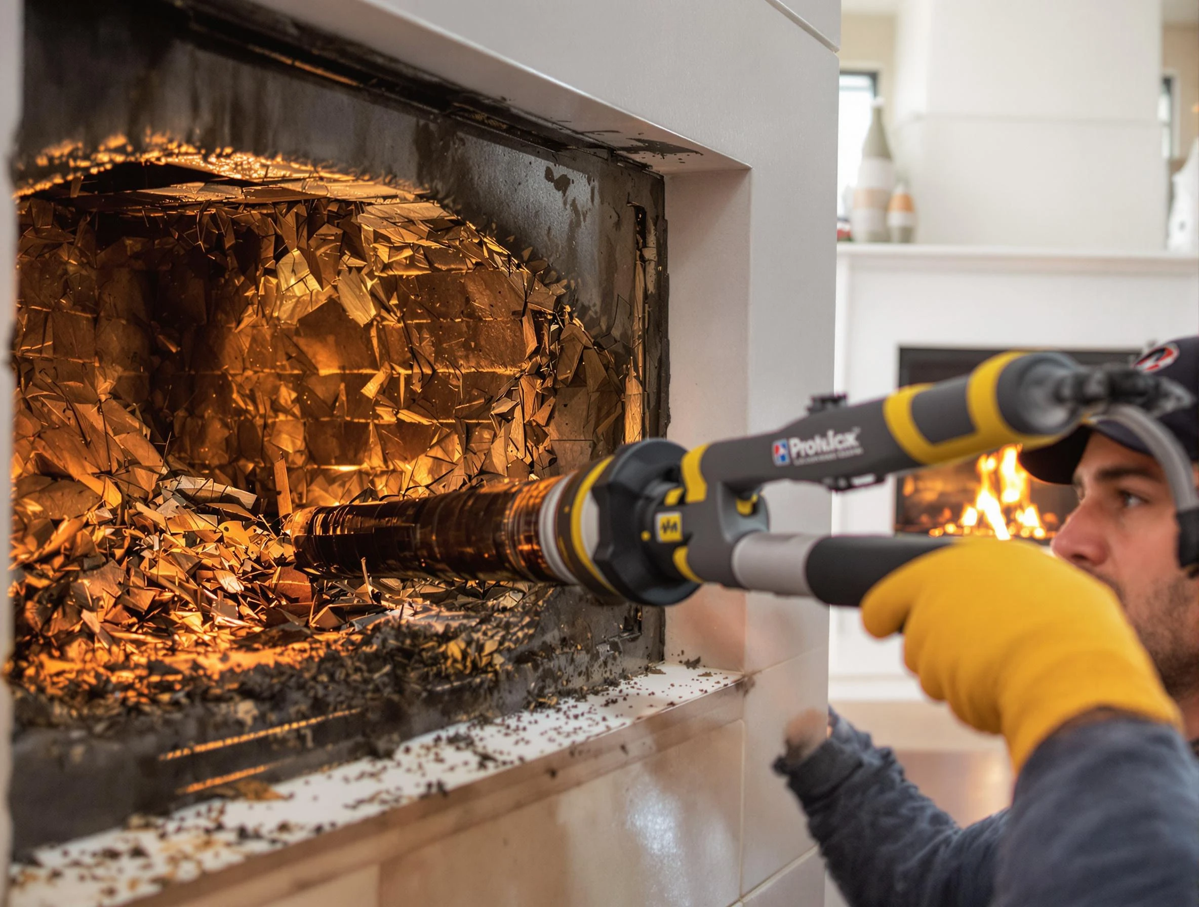 Professional chimney cleaning by West Point Chimney Sweep in West Point, VA